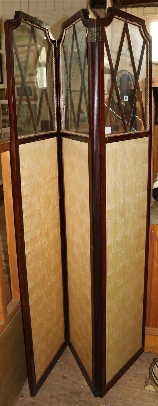 2-fold glazed screen